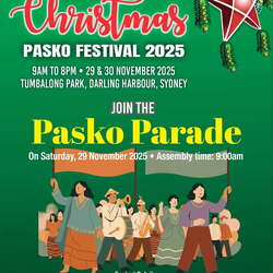 8th Philippine Pasko Festival | Tumbalong Park, Darling Harbour Sydney | 29 and 30 Nov 2025