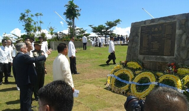 Australian Liberation Memorial at MacArthur Landing Site -Palo -Leyte-Philippines